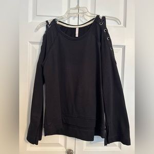 Xhilaration: Black Long Sleeve XS Shirt
